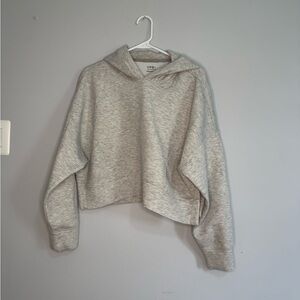 YPB neoKNIT Gray, Croppes Hoodie